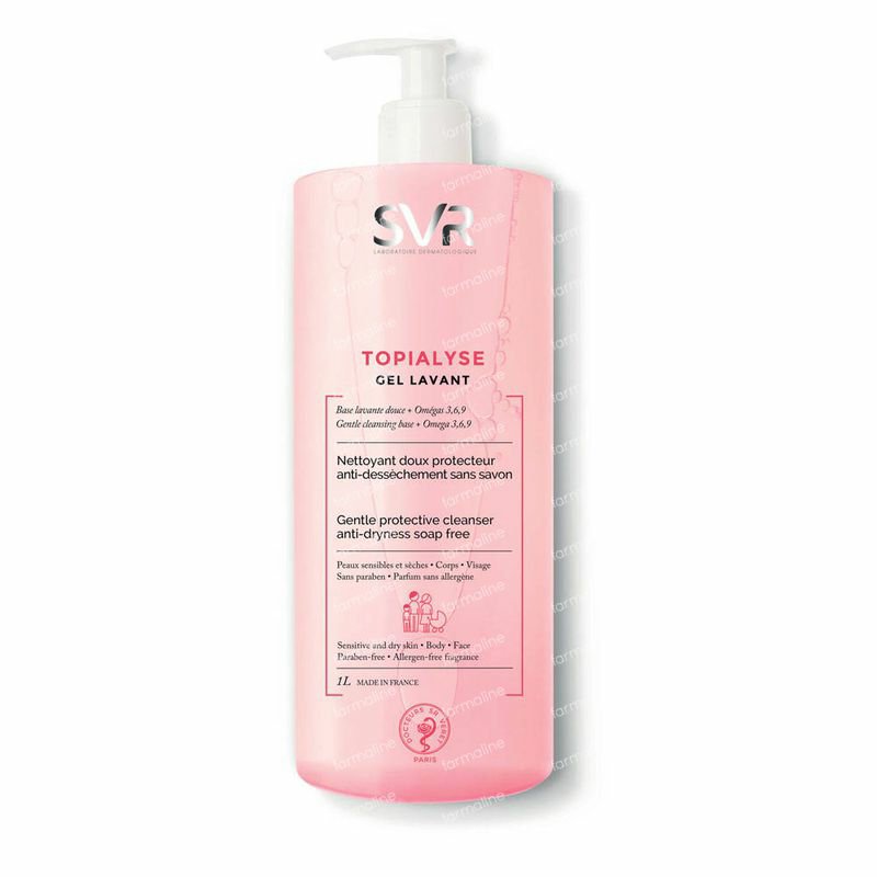 Sữa Rửa Mặt SVR Topialyse Gel Lavant Nhẹ Dịu Cho Cả Gia Đình