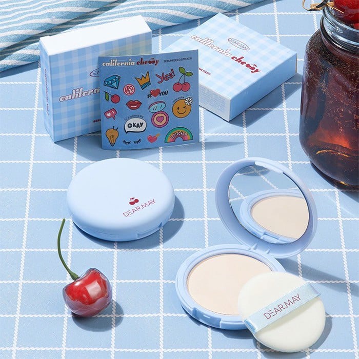 Phấn Phủ Dearmay California Cherry Sebum Pact 12g