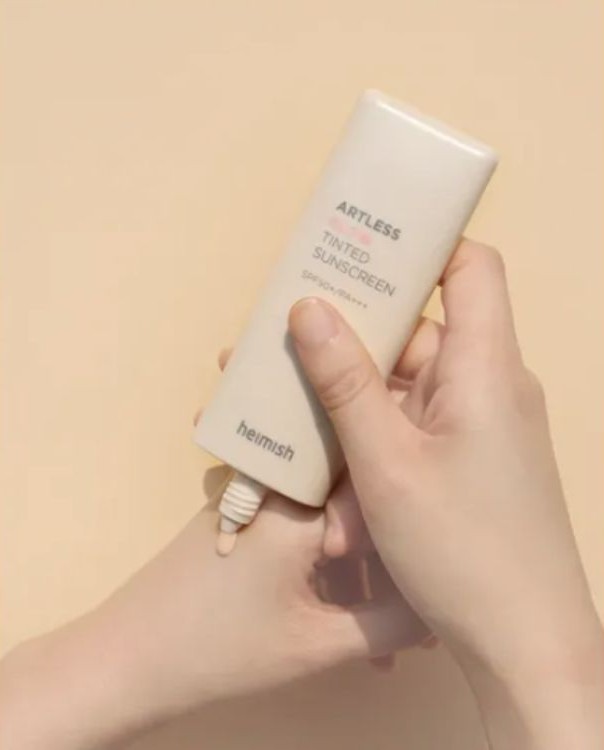 Kem Chống Nắng Căng Mịn Heimish Artless Glow Tinted Sunscreen 40ml
