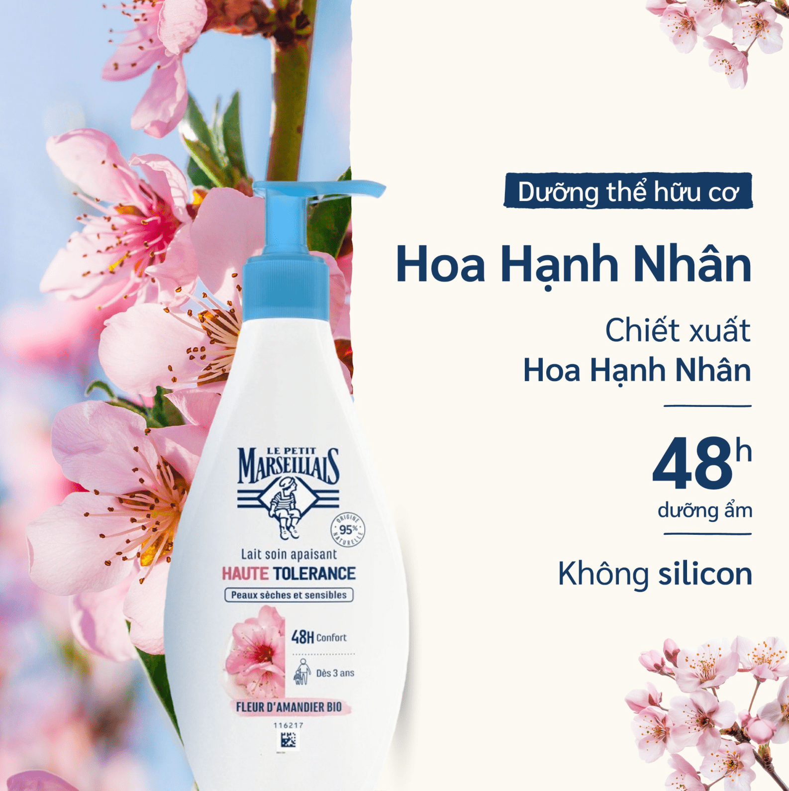 Sữa Dưỡng Thể Le Petit Marseillais 250ml