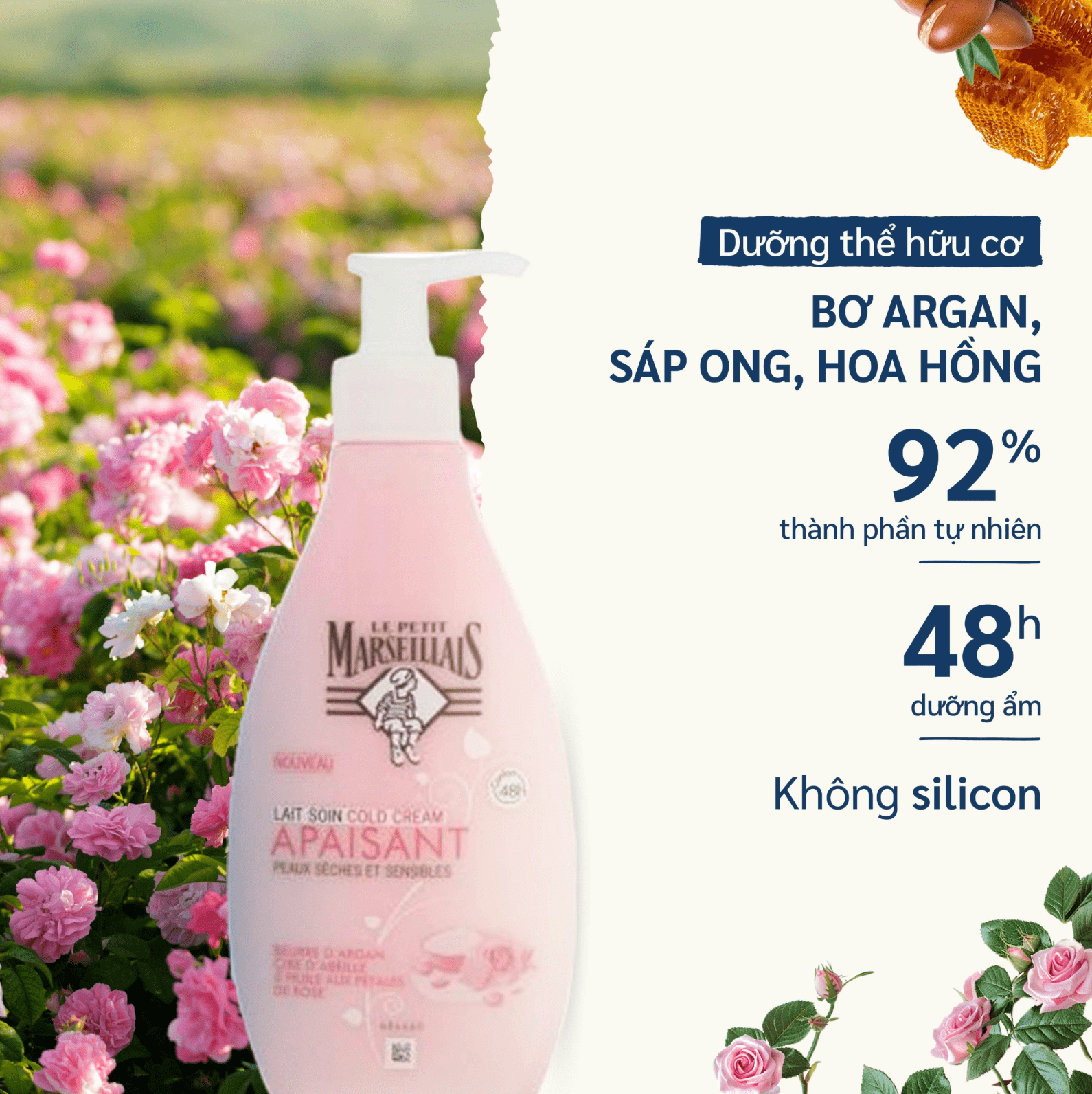 Sữa Dưỡng Thể Le Petit Marseillais 250ml
