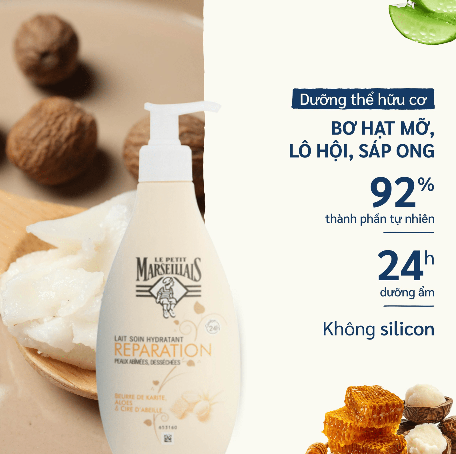 Sữa Dưỡng Thể Le Petit Marseillais 250ml