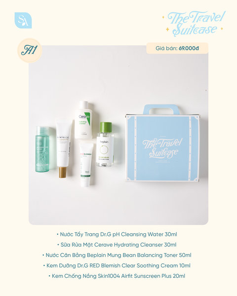 Bộ Du Lịch The Travel Suitcase - Kit A1