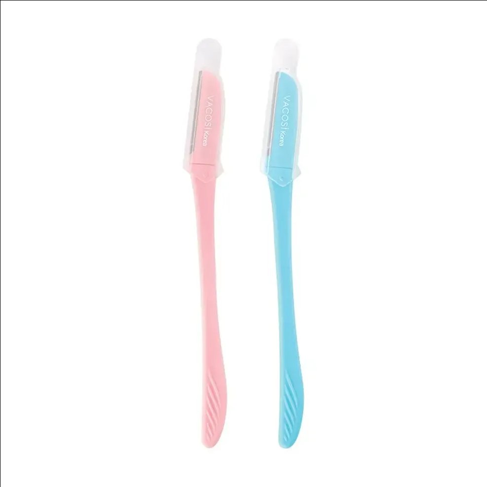 Dao Tỉa Chân Mày Vacosi Eyebrow Knife 2pcs (NK)