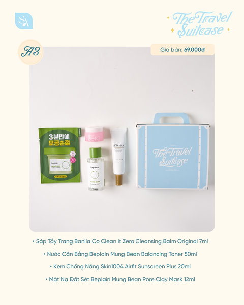 Bộ Du Lịch The Travel Suitcase - Kit A3