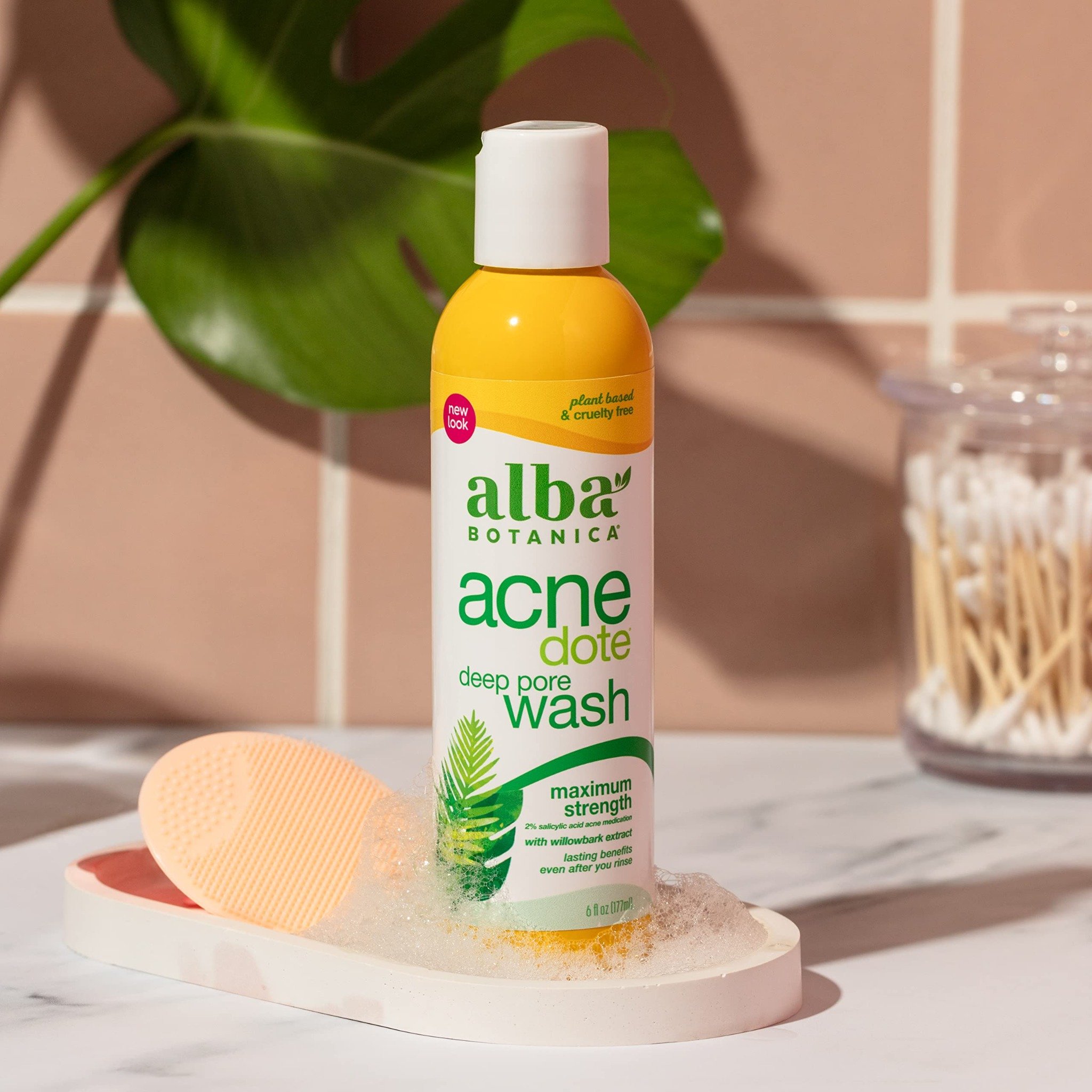 Sữa Rửa Mặt Alba Botanica Acnedote Deep Pore Wash 177ml