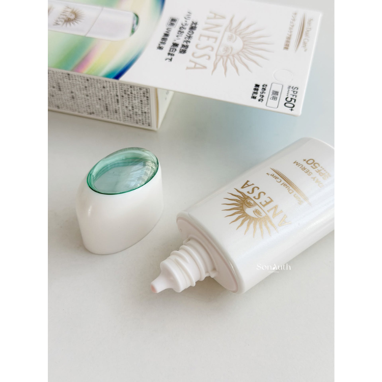 Serum Chống Nắng Dưỡng Sáng Anessa Sun Dual Care Day Serum