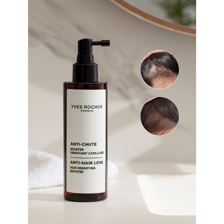 Tinh Chất Xịt Mọc Tóc, Dưỡng Tóc Khoẻ Yves Rocher Anti-Hair Loss Densifying Booster 195ml