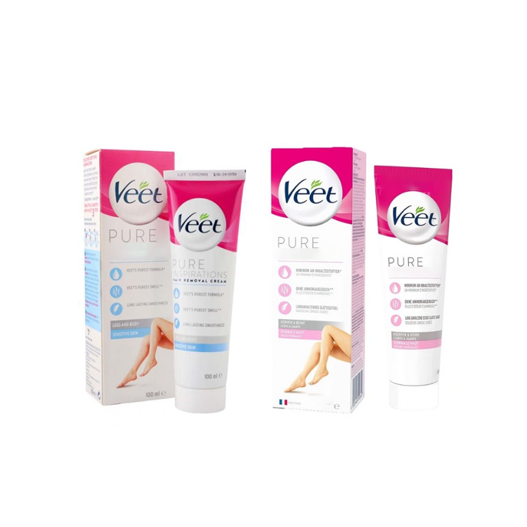 Kem Tẩy Lông Cơ Thể Veet Pure Hair Removal Cream