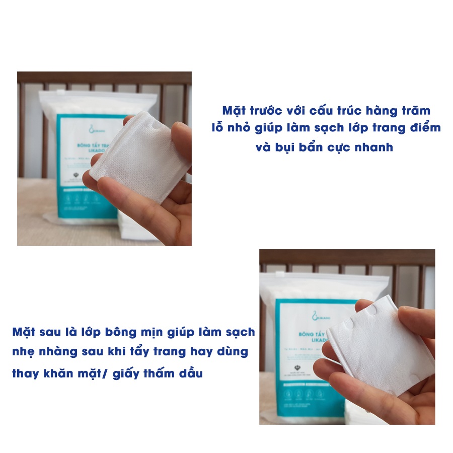 Bông Tẩy Trang Likado