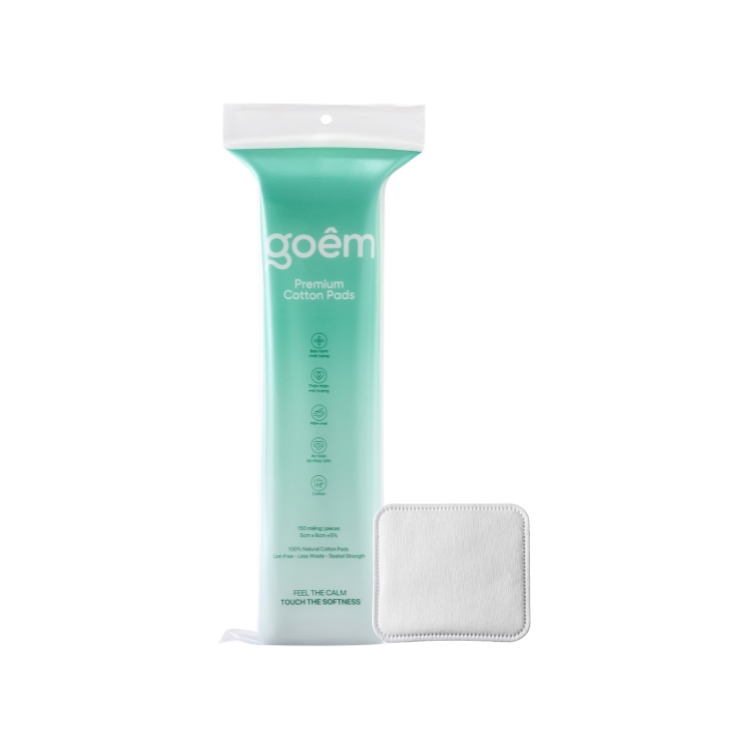 Bông Tẩy Trang Cao Cấp Goêm 100% Cotton