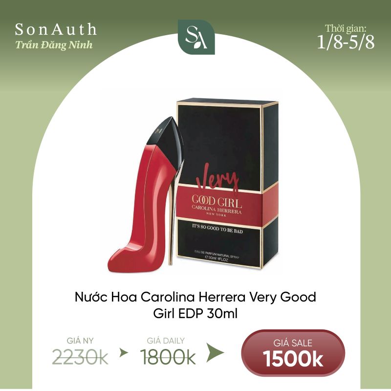 Nước Hoa Good Girl Carolina Herrera Very EDP 30ml