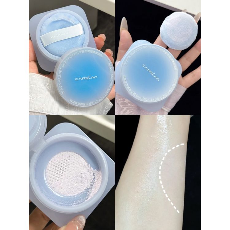 Phấn Phủ Mát Lạnh Carslan Black Magnet Soft Focus Make-up Powder 2.0 8g