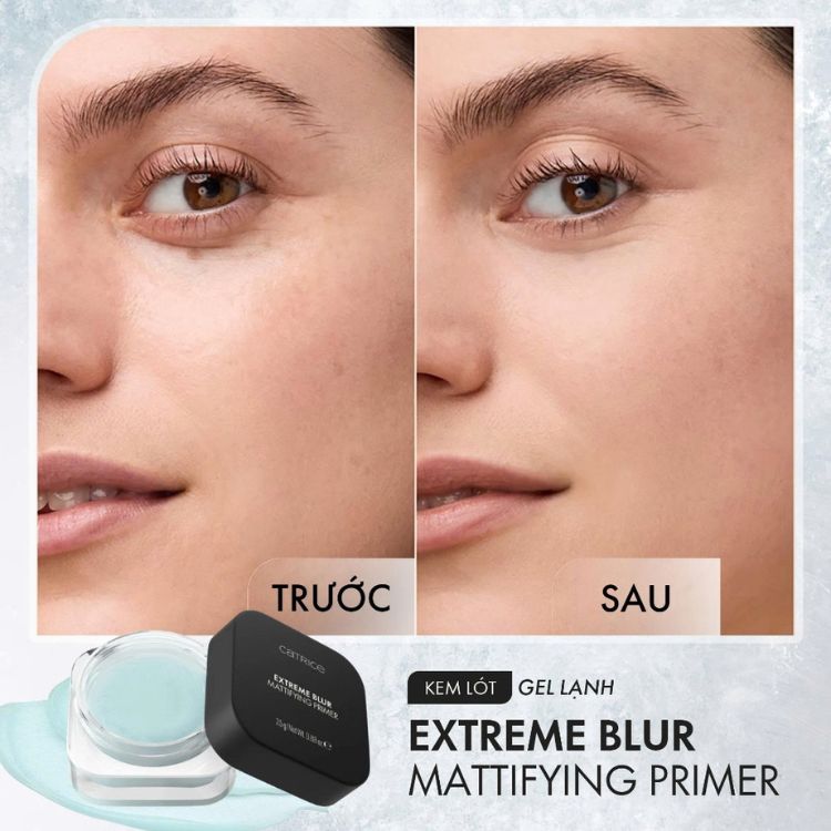 Gel Lạnh Lót Da Catrice Extreme Blur Mattifying Primer 25g