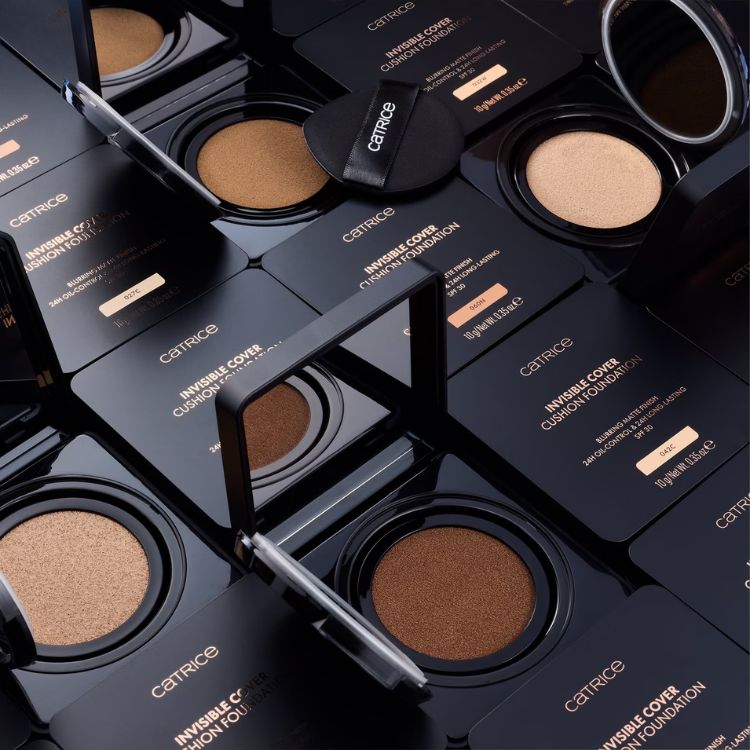 Phấn Nước Chống Nắng Catrice Invisible Cover Cushion Foundation SPF30 10g