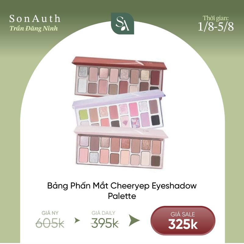 Bảng Phấn Mắt Cheeryep Eyeshadow Palette