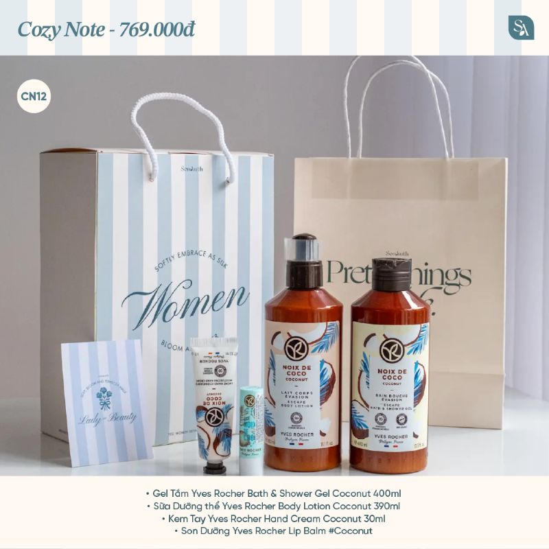 Set Quà Tặng 20/10 | Cozy Note CN12
