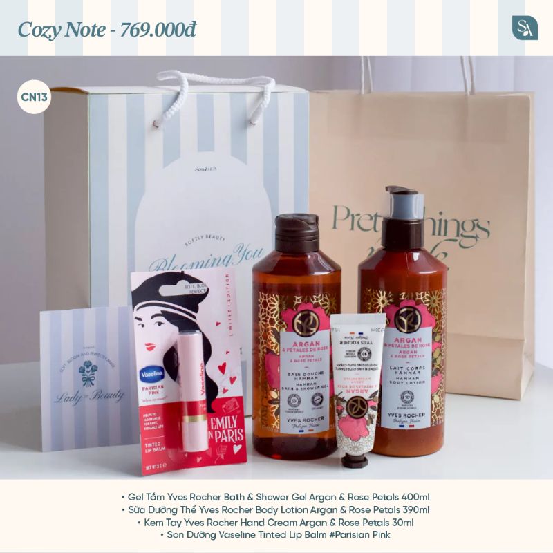 Set Quà Tặng 20/10 | Cozy Note CN13