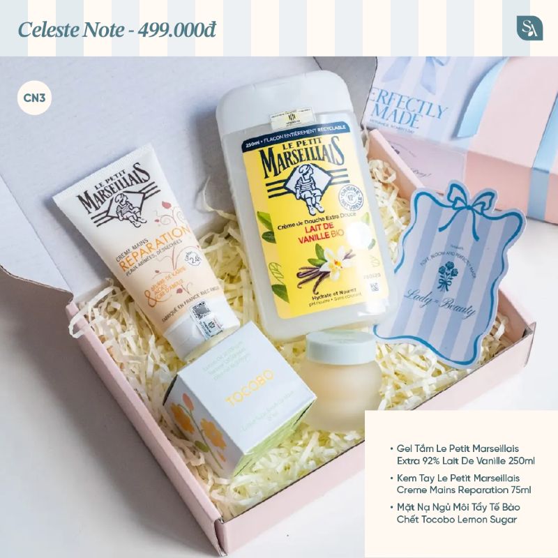 Set Quà Tặng 20/10 | Celeste Note CN3