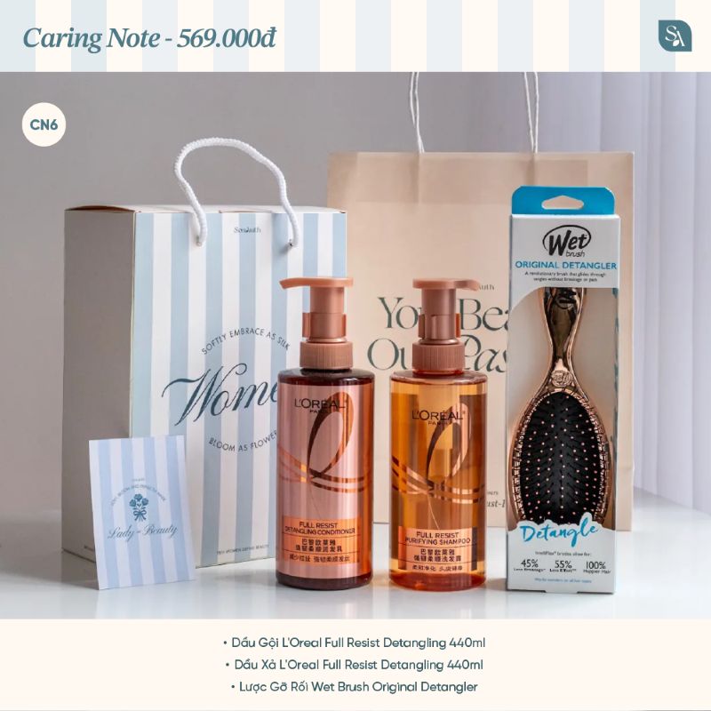 Set Quà Tặng 20/10 | Caring Note CN6