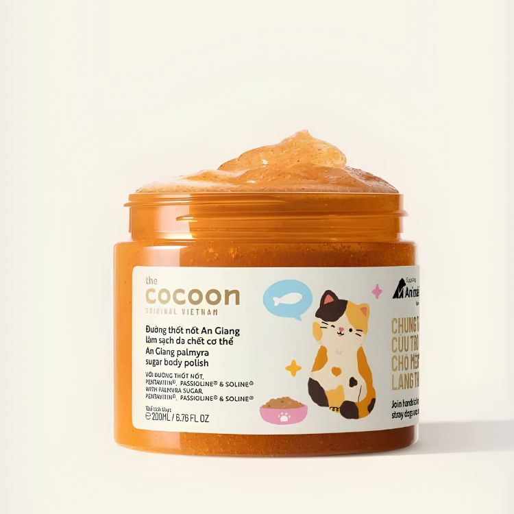 Tẩy Da Chết Toàn Thân Cocoon Đường Thốt Nốt An Giang