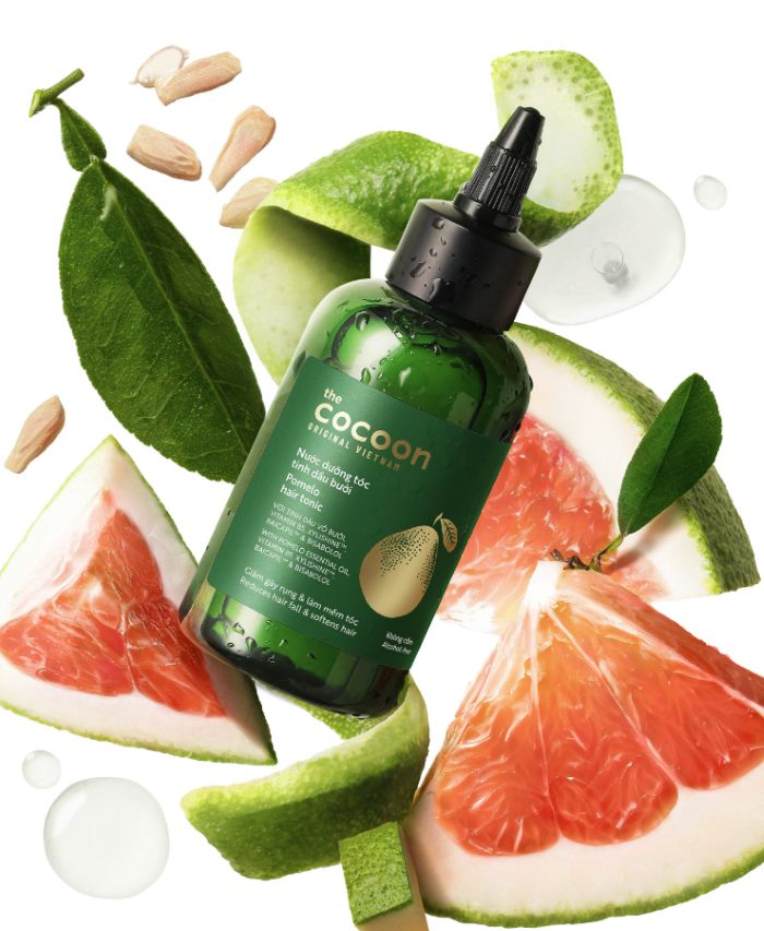 Nước Dưỡng Tóc Tinh Dầu Bưởi Cocoon Pomelo Hair Tonic