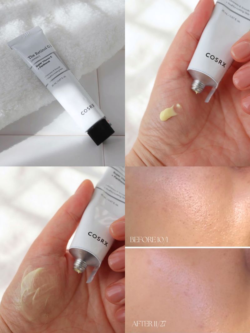 Kem Cải Thiện Nếp Nhăn Cosrx The Retinol Cream 0.1 20ml
