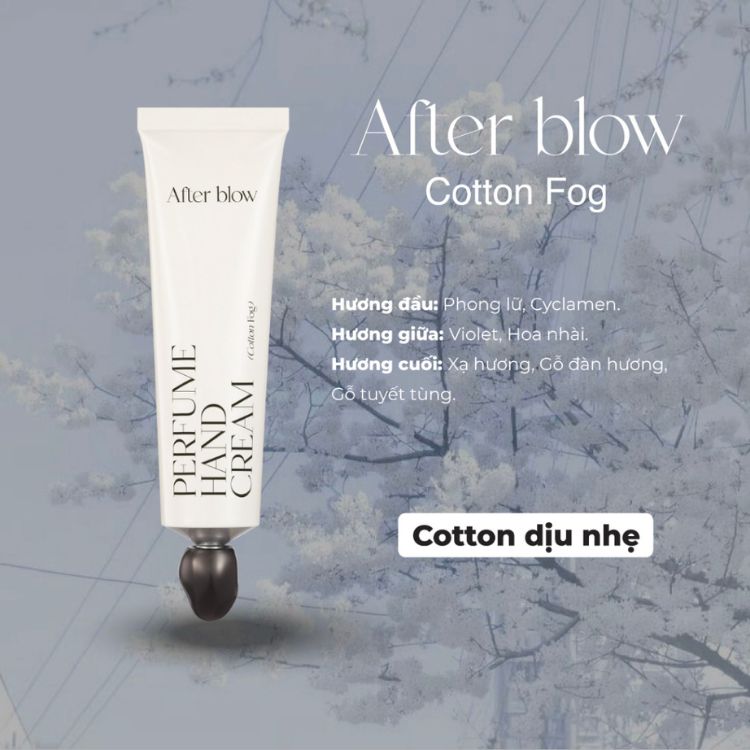 Kem Tay Nước Hoa After Blow Perfume Hand Cream 50ml
