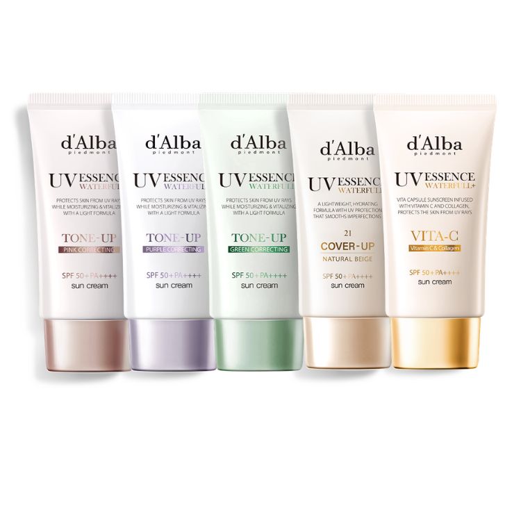 Kem Chống Nắng Nâng Tông Sáng Mịn d'Alba Waterfull Tone-Up Sun Cream SPF50 50ml