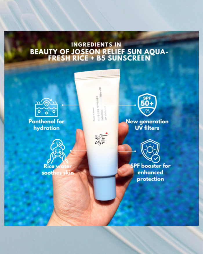 Kem Chống Nắng Beauty Of Joseon Relief Sun Aqua-Fresh Rice+B5 SPF50+ 50ml