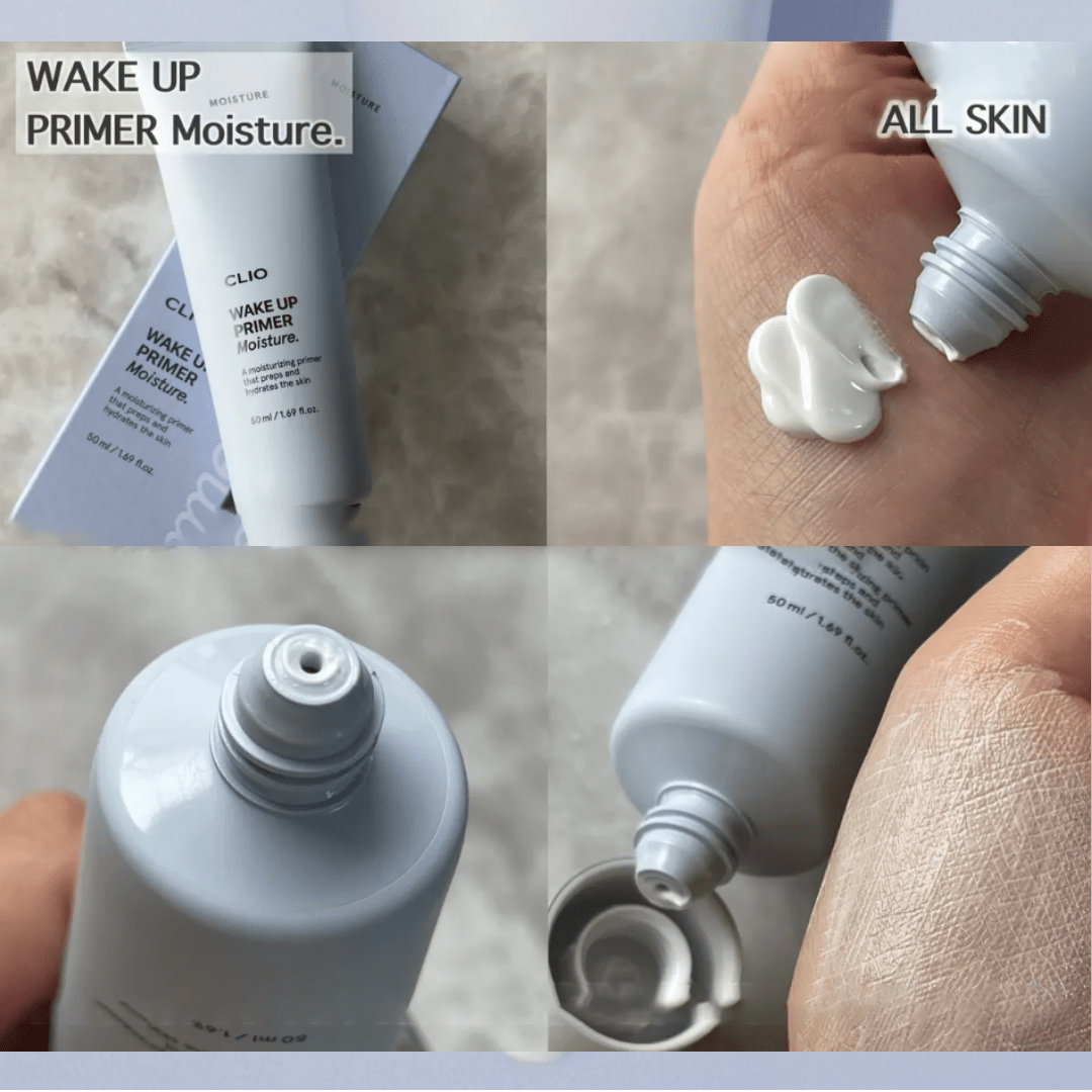 Kem Lót Clio Wake Up Primer Moisture 50ml