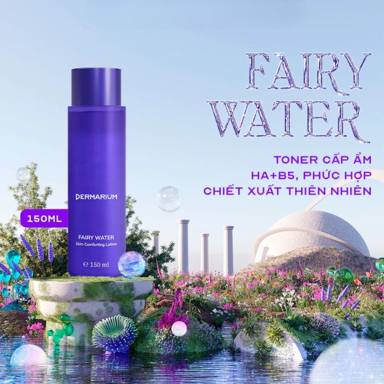 Nước Cân Bằng Cho Da Dầu Mụn Dermarium Fairy Water Toner