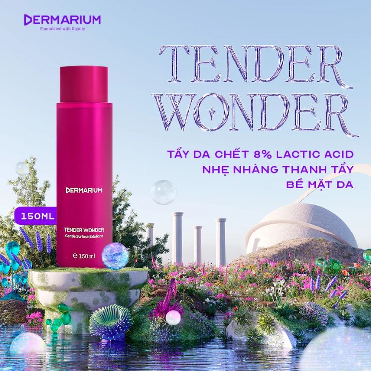 Tẩy Da Chết Hoá Học Dermarium Tender Wonder 8% Lactic Acid