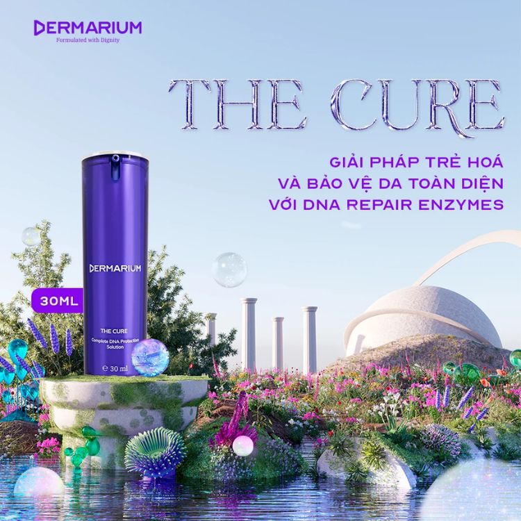 Tinh Chất Chăm Sóc, Bảo Vệ Da Toàn Diện Dermarium The Cure 30ml