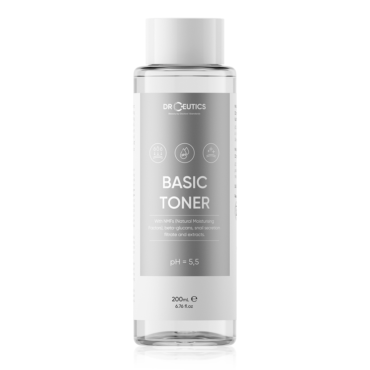 Nước Cân Bằng DrCeutics Basic Toner 200ml