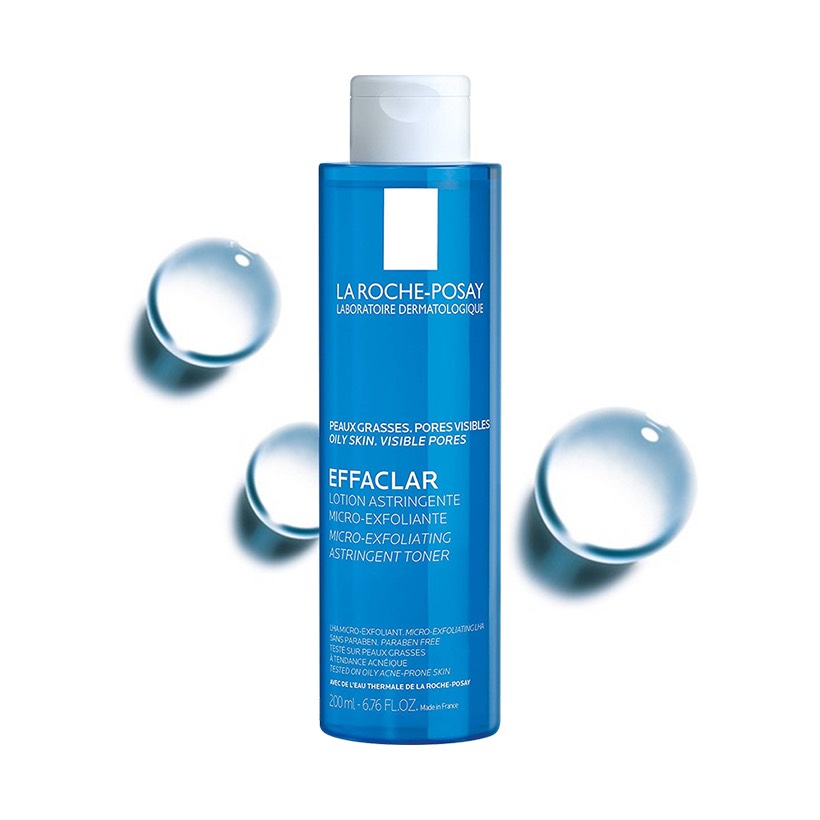 Nước Hoa Hồng La Roche-Posay Effaclar Micro-Exfoliating Astringent Lotion 200ml