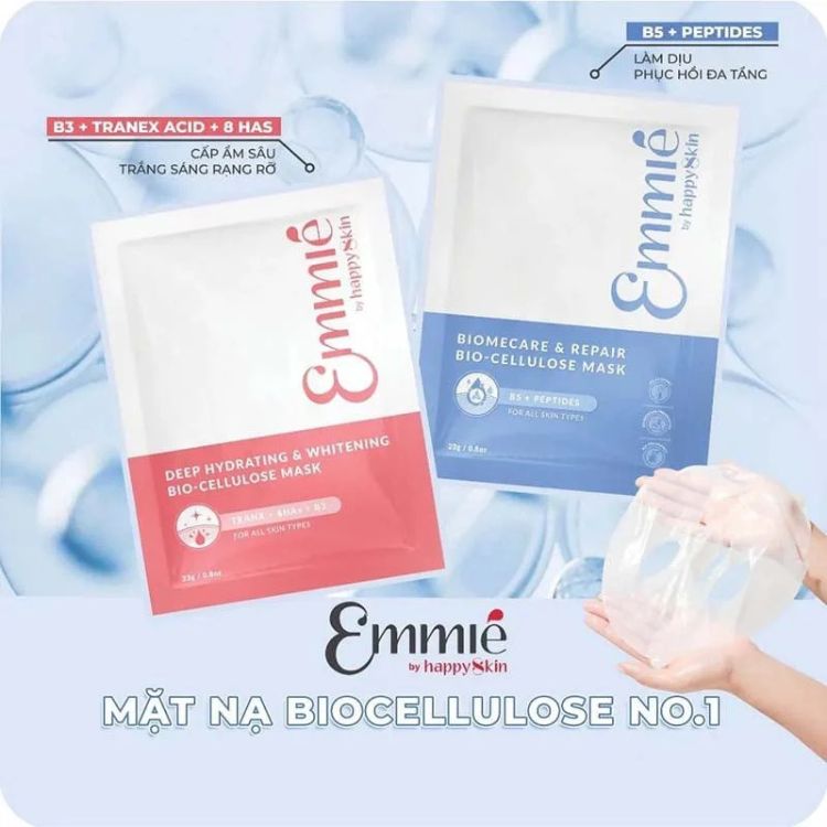 Mặt Nạ Giấy Sinh Học Emmié Bio Cellulose Mask