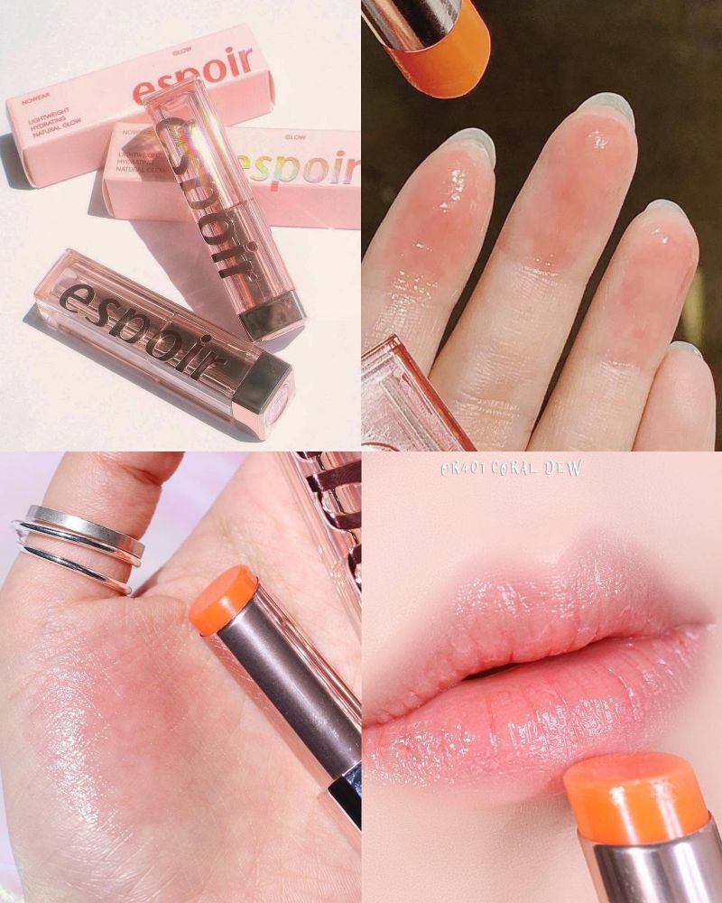 Son Dưỡng Có Màu Espoir Nowear Glow Lip Balm (NK)