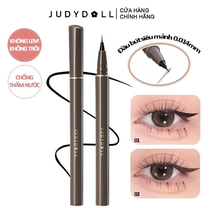 Kẻ Mắt Siêu Mảnh Judydoll Slim Liquid Eyeliner