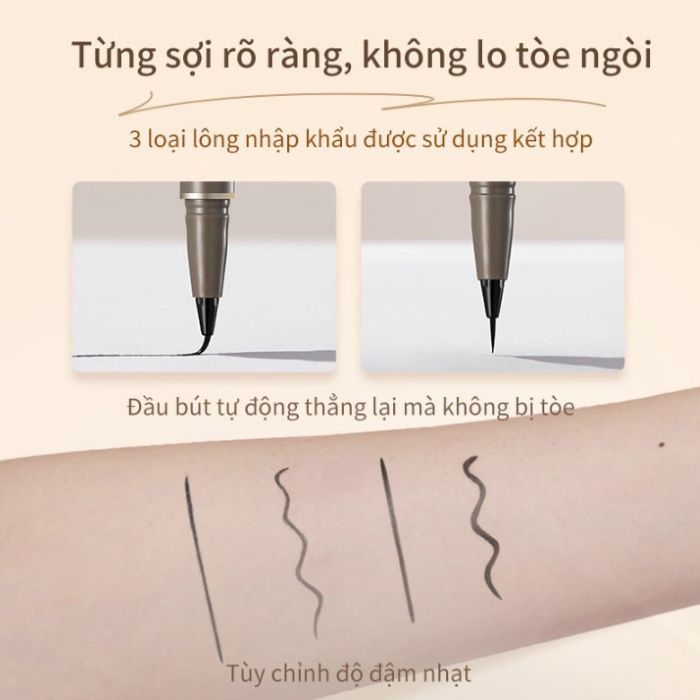 Kẻ Mắt Siêu Mảnh Judydoll Slim Liquid Eyeliner