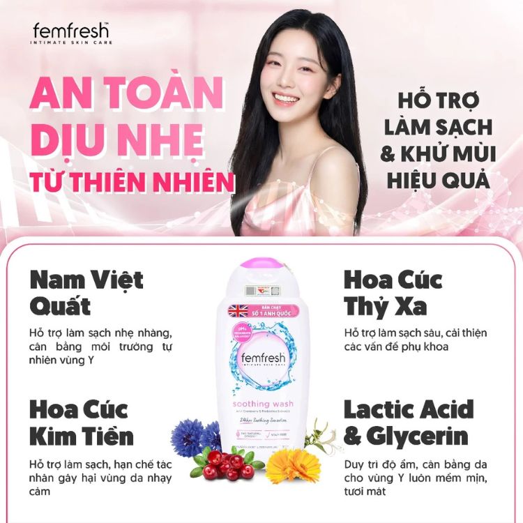 Dung Dịch Vệ Sinh Femfresh Intimate Cleansing Wash