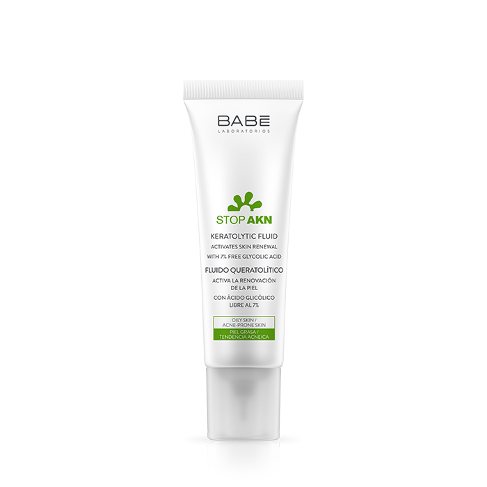 Dung Dịch Tẩy Da Chết Babe Stop AKN Keratolytic Fluid 30ml