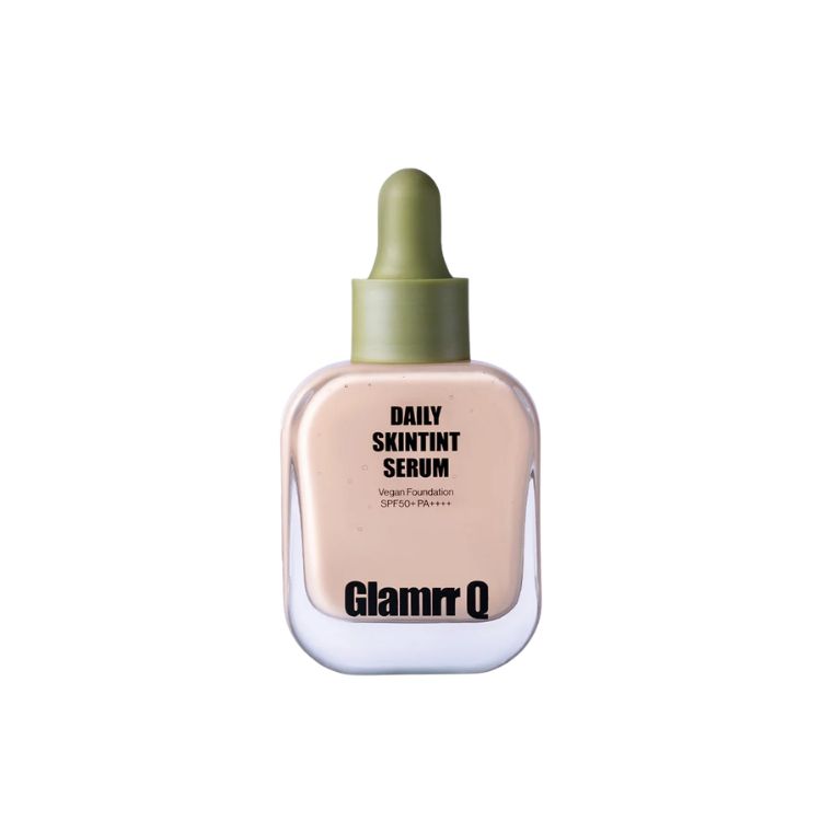 Kem Nền Căng Bóng Da Glamrr Q Daily Skintint Serum Vegan Foundation 30ml