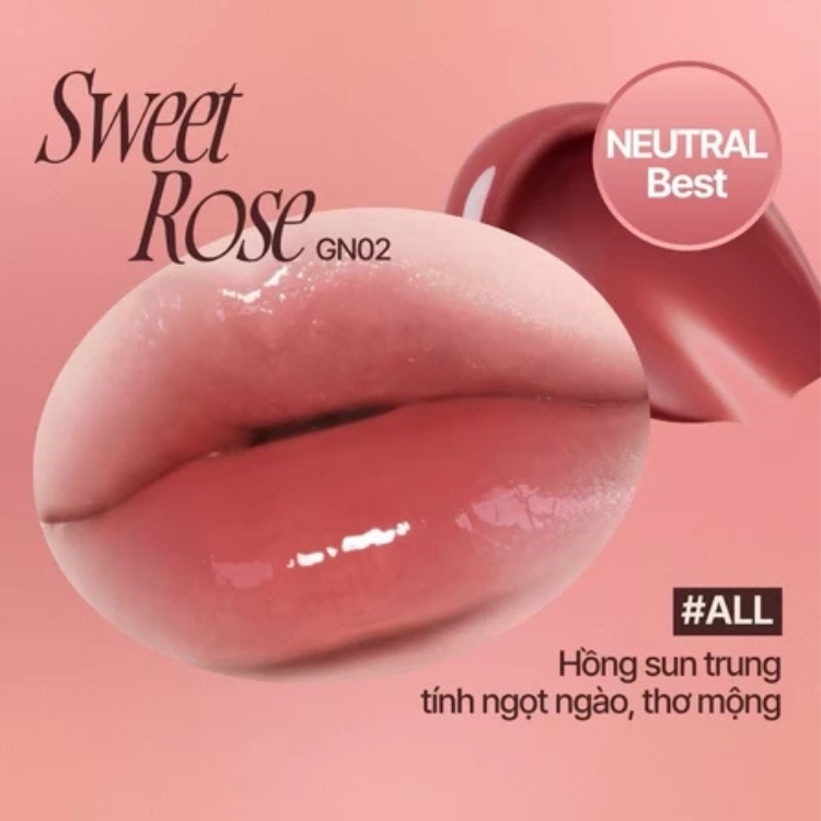 Son Tint Bóng Fwee Rose Obsession Stay-Fit Lip Tint 3.5ml