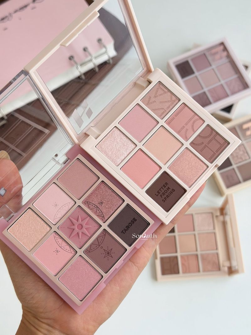 Bảng Phấn Mắt 9 Màu Holika Holika My Fave Mood Eye Palette 8g