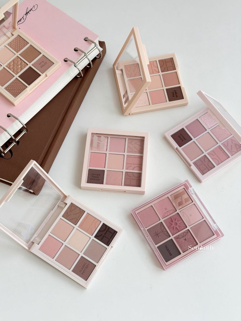 Bảng Phấn Mắt 9 Màu Holika Holika My Fave Mood Eye Palette 8g