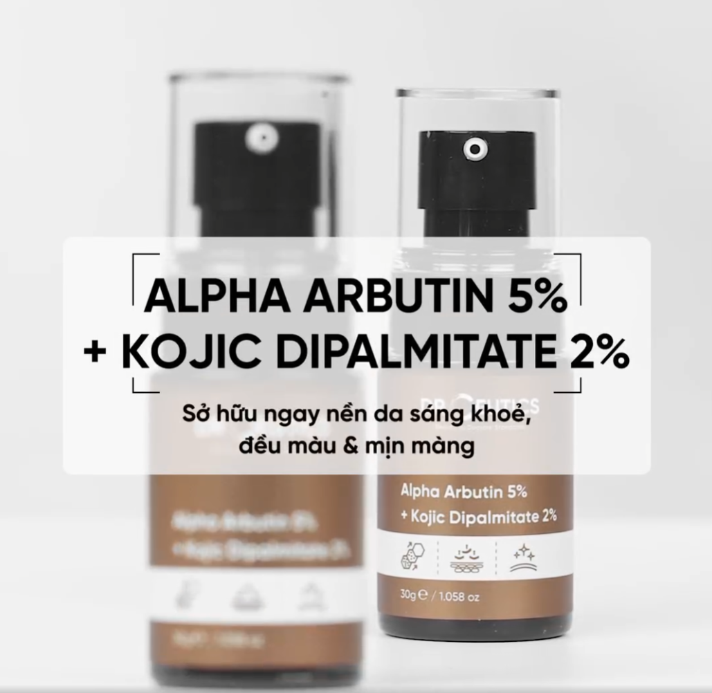 Tinh Chất DrCeutics Alpha Arbutin 5% + Kojic Diphalmitate 2% 30g