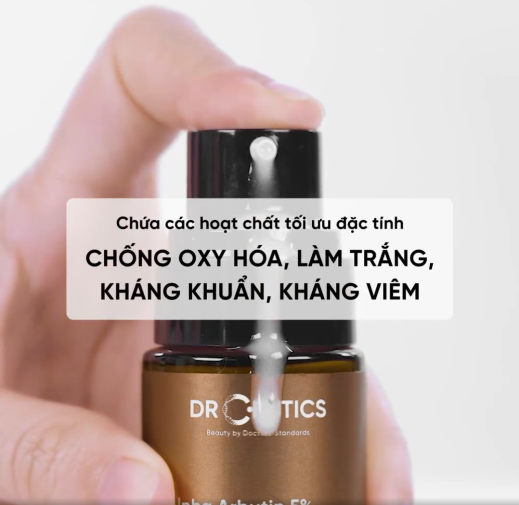 Tinh Chất DrCeutics Alpha Arbutin 5% + Kojic Diphalmitate 2% 30g