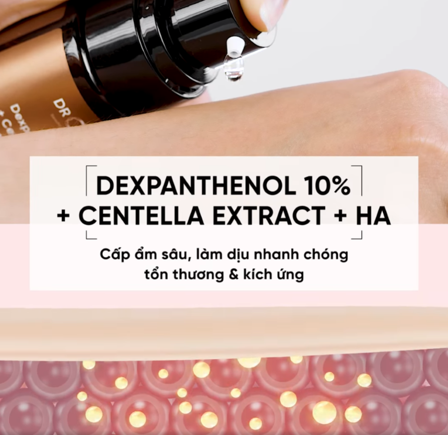 Tinh Chất DrCeutics B5 Dexpanthenol 10%+ Centella Extract + HA 30g