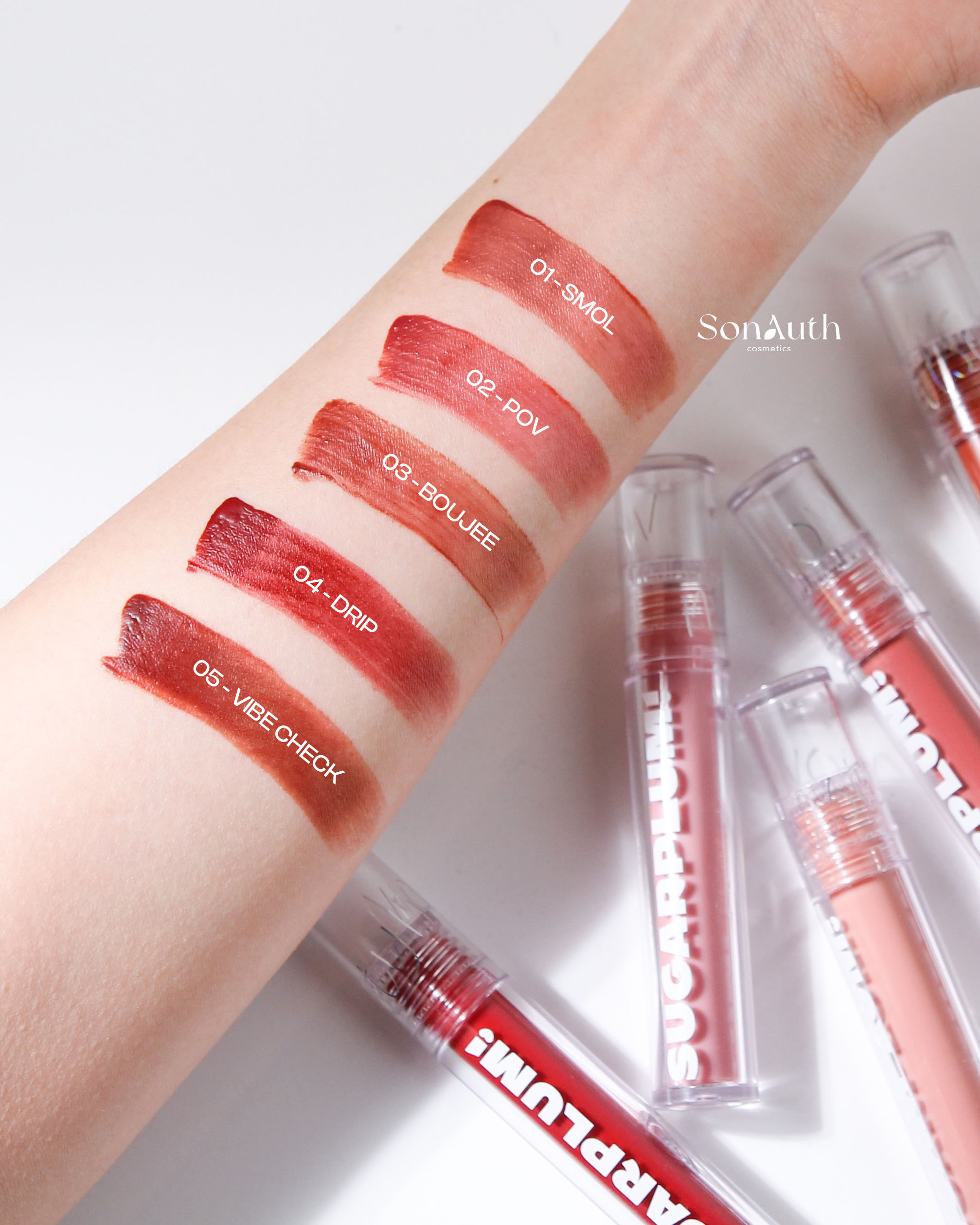 Son Tint Mờ Sugarplum Mistynow Blurring Tint 3.8g